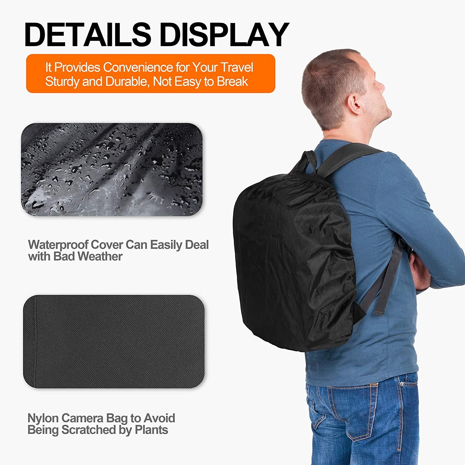 Amazon.com: EMART Camera Backpack with Removable Padded Dividers and Rain  Cover, Camera Bag for SLR/DSLR Mirrorless Camera Lens, Waterproof  Photography Camera Cases for Sony Canon Nikon, Tripod, 13